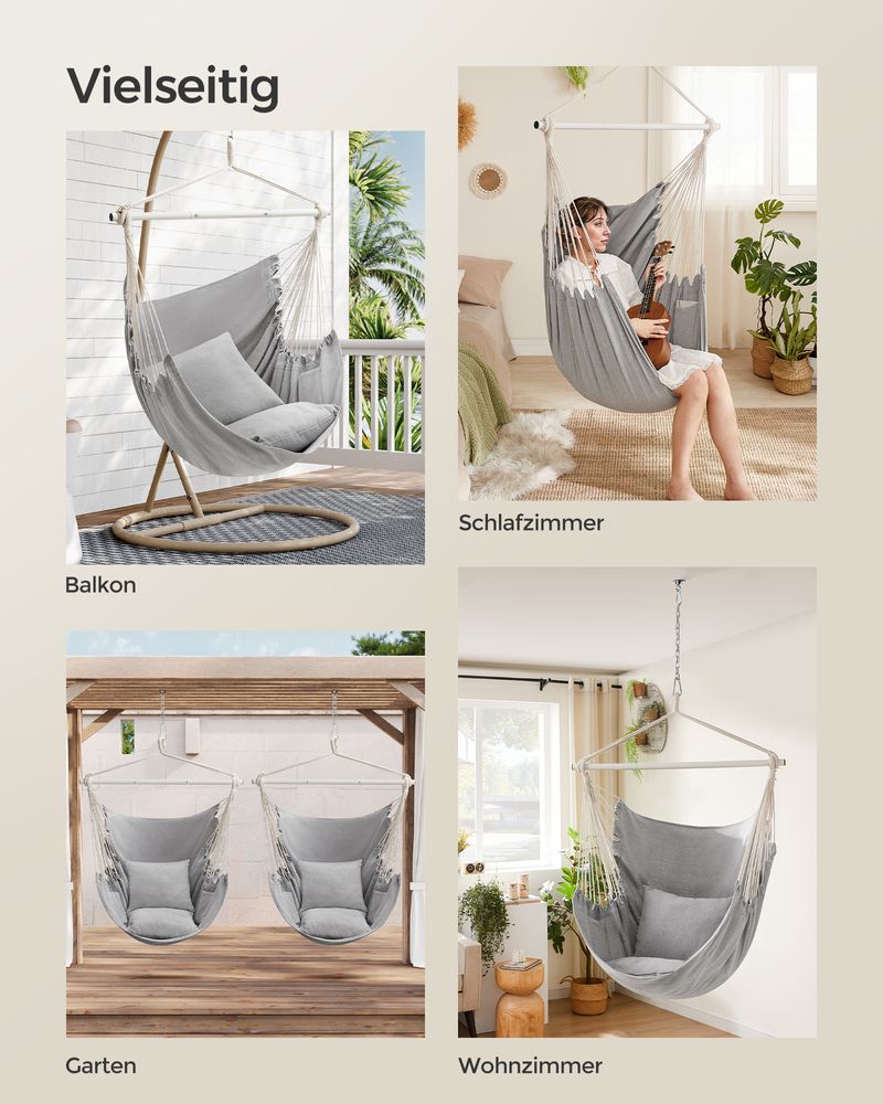 Boho Hängesessel – Stilvoll & Bequem