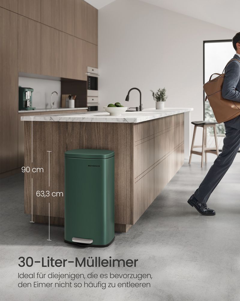 Kompakter Abfalleimer - 30 Liter - Abfalleimer