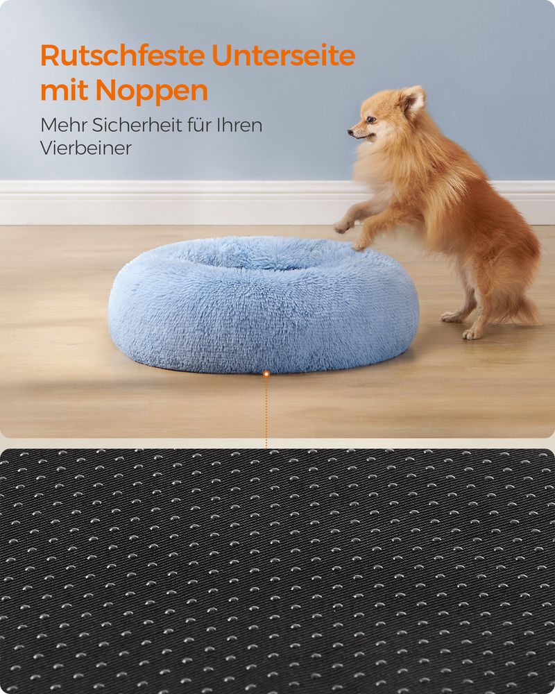 Donutförmiges Hundebett – Extra weich und bequem