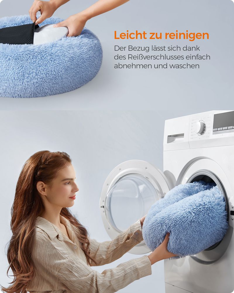 Donutförmiges Hundebett – Extra weich und bequem
