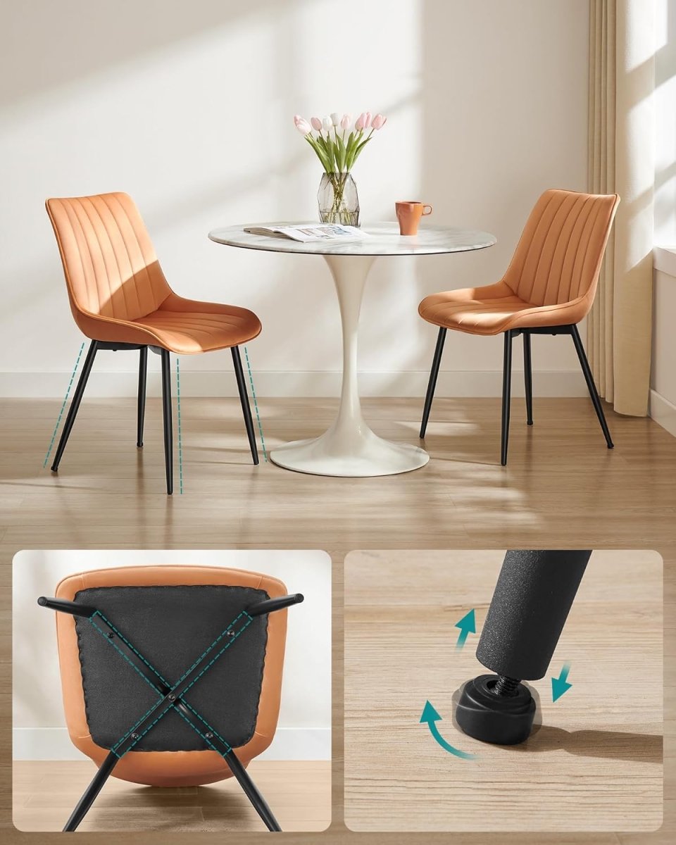 Elegante Esszimmerstühle - 2er-Set