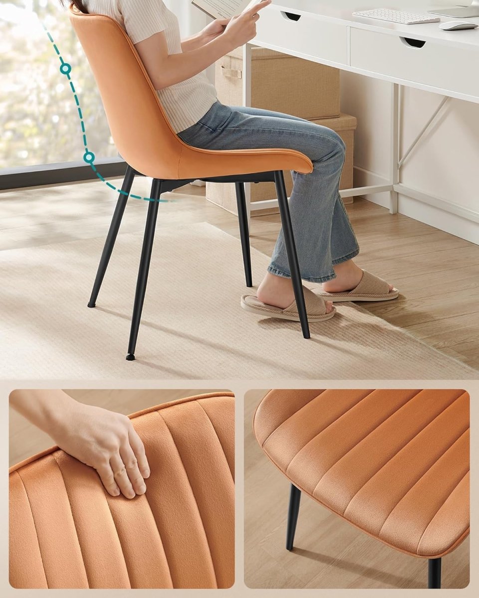 Elegante Esszimmerstühle - 2er-Set