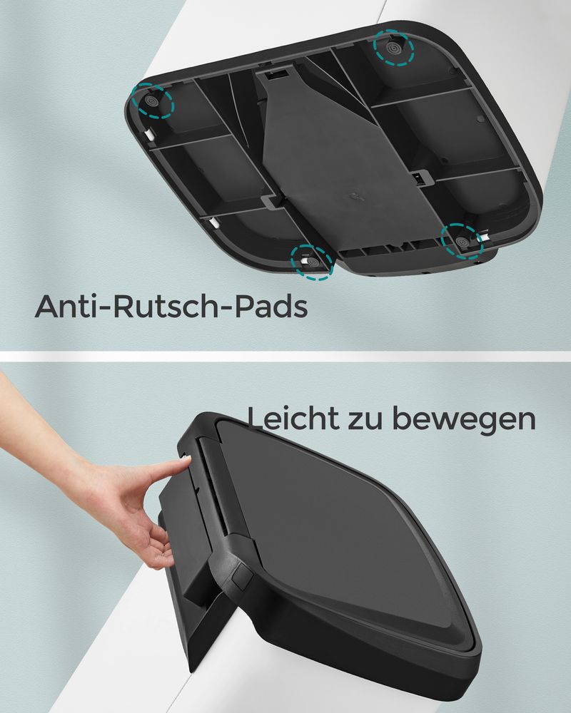 Großer Abfalleimer 68 Liter - Abfalleimer - Treteimer