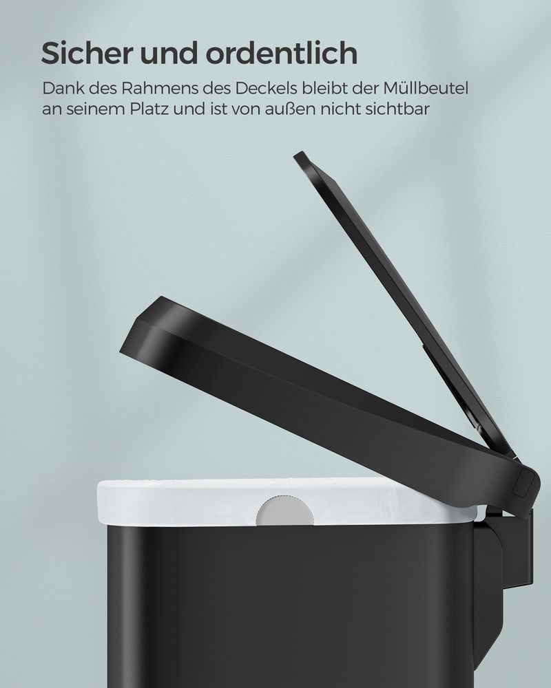 Großer Abfalleimer 68 Liter - Abfalleimer - Treteimer