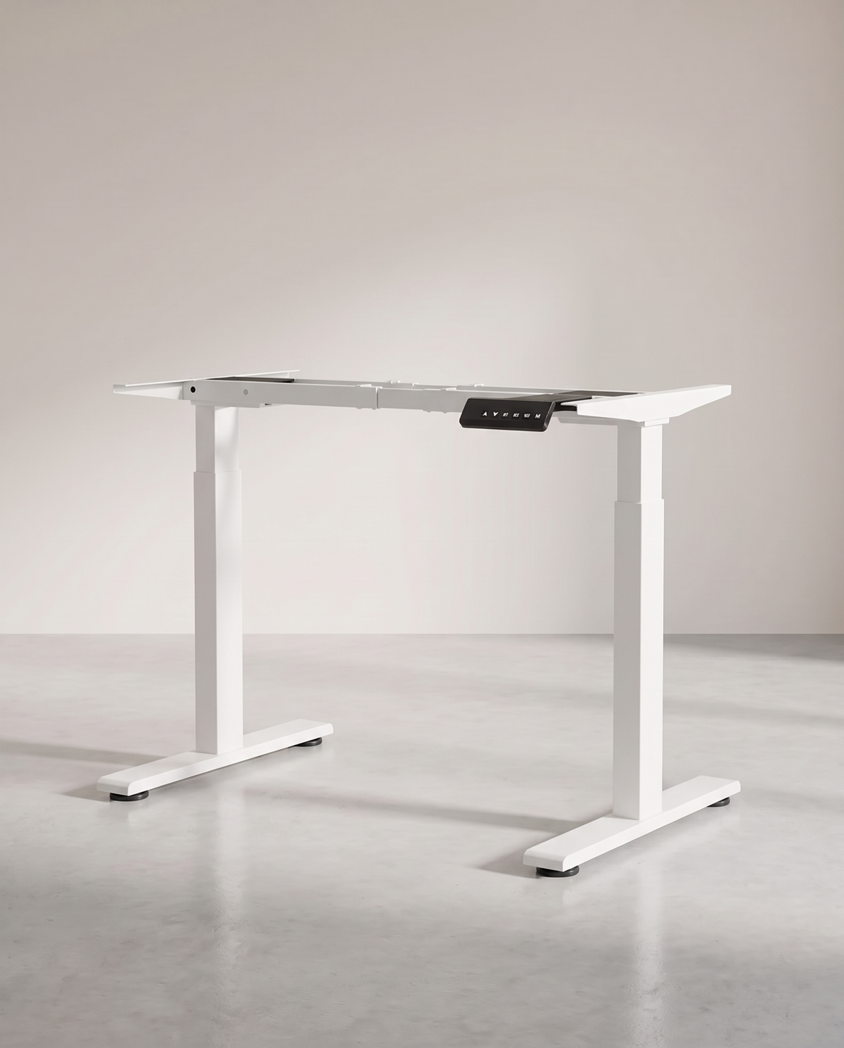 Elektrisches Schreibtischgestell – Doppelmotor – Höhe 72–120 cm – 4 Speicherplätze – USB-C – bis 120 kg