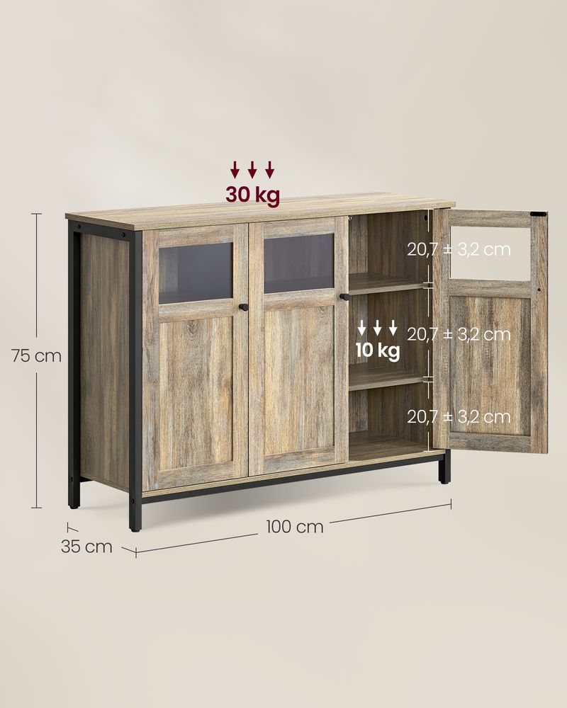 Industrieller Lagerschrank – Stilvoll und funktional