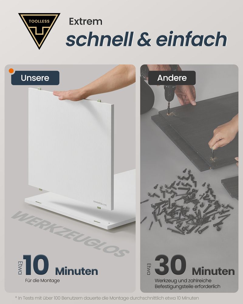 Katzentoilette mit Push-to-Open-Türen - Katzenhaus