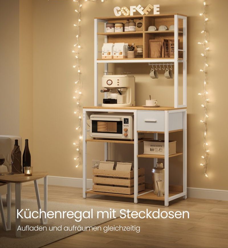 Küchenschrank mit Einbausteckdosen – Multifunktional und sicher