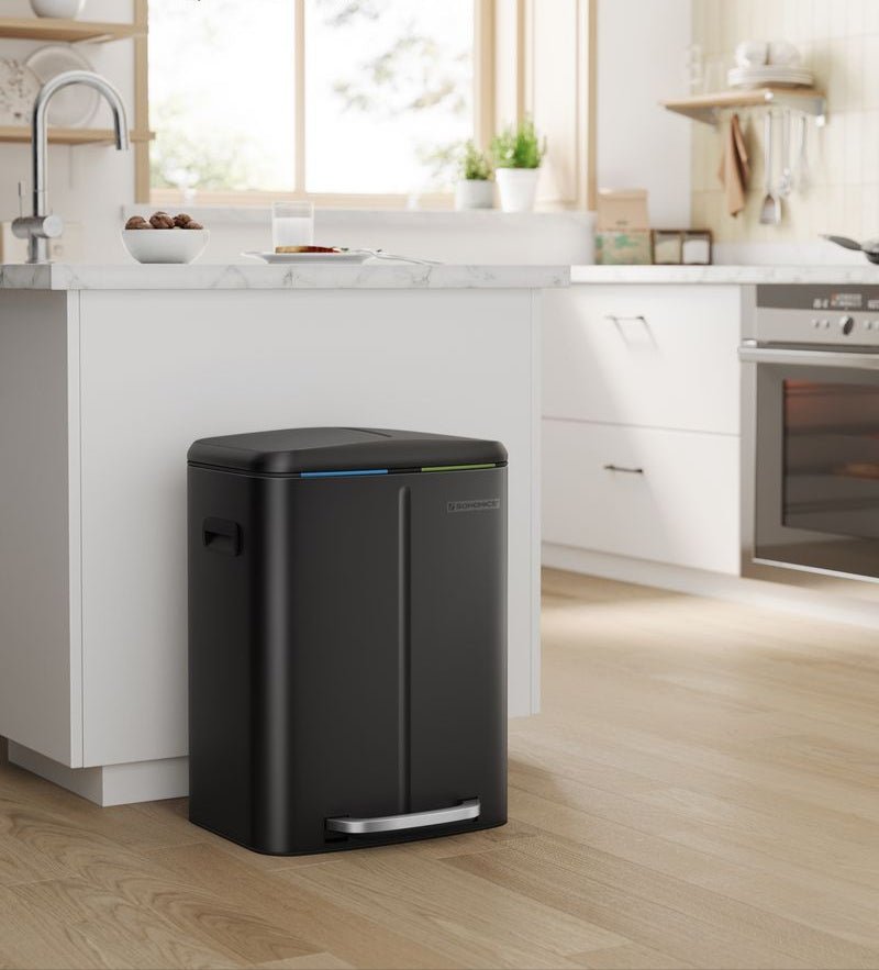 Treteimer 40L - Mit 2 Inneneimern - Mülltrennung