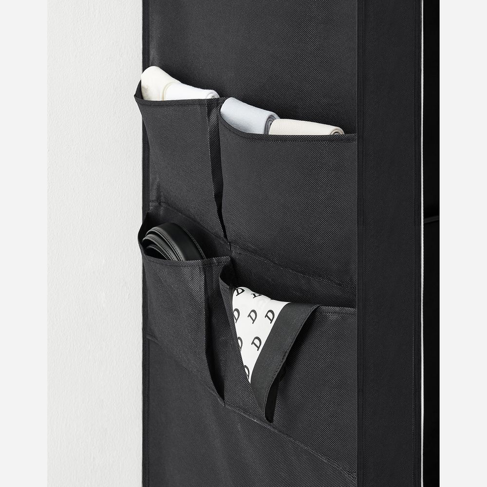 Stoffgarderobe mit Hängefächern und Regalen – Geräumige und praktische Aufbewahrungslösung