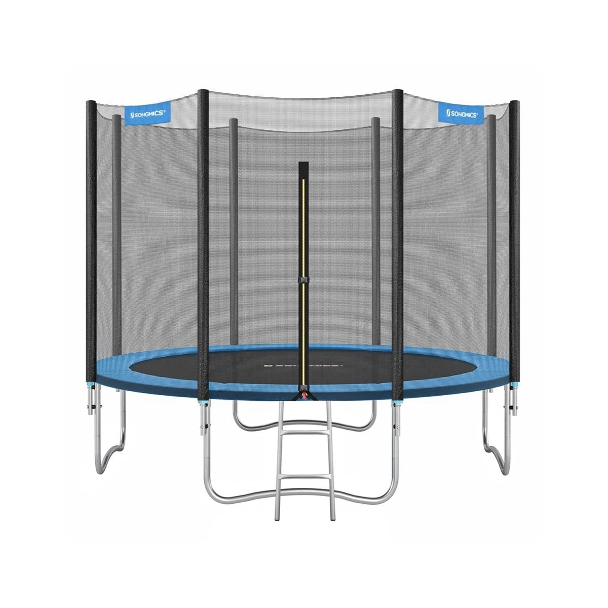 Trampoline met Veiligheidsnet - Stevig Frame en Gevoerde Rand - De Vries Meubels