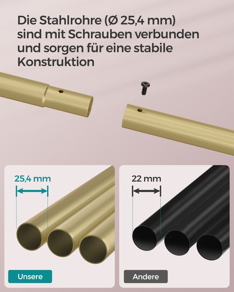 Mobiler Kleiderständer mit hoher Tragkraft – praktisch & vielseitig