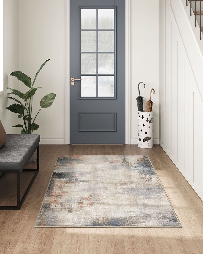 Teppich 92 x 153 cm - Teppichboden - Waschbar
