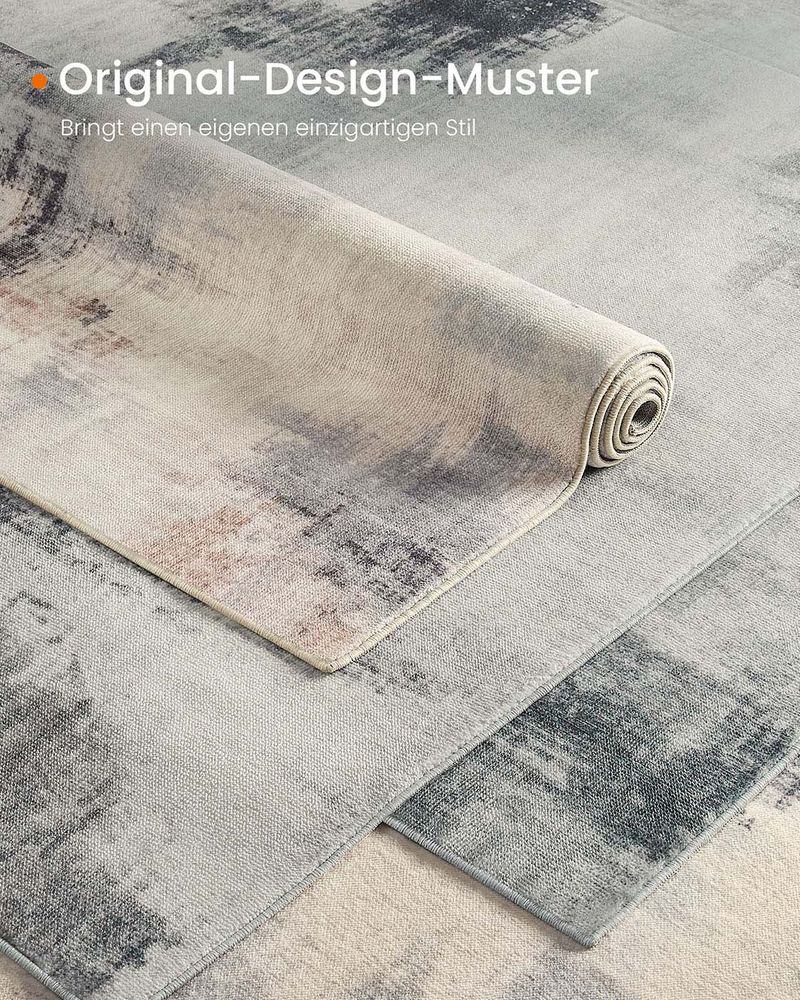 Teppich 92 x 153 cm - Teppichboden - Waschbar