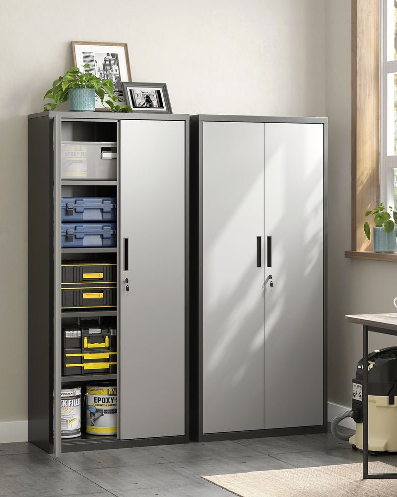 Aktenschrank 180 cm - Stahlschrank - Büroschrank