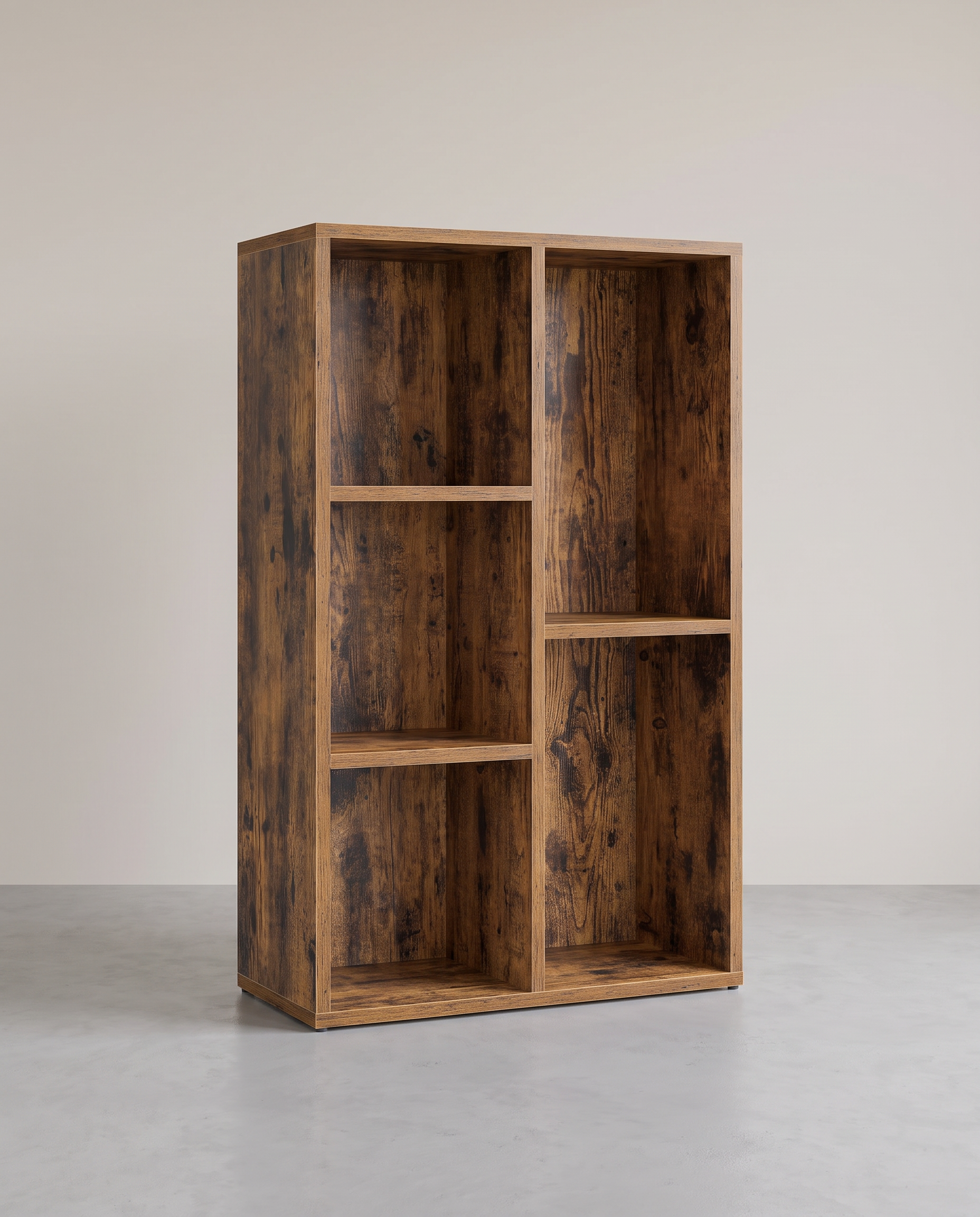Bücherregal – Aufbewahrungsschrank – 5 oder 7 Fächer – 50 x 24 x 80 oder 106 cm