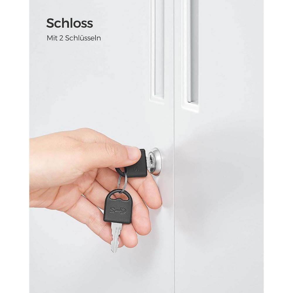 Multifunktionaler Lagerschrank mit verstellbaren Regalen - Archivschrank